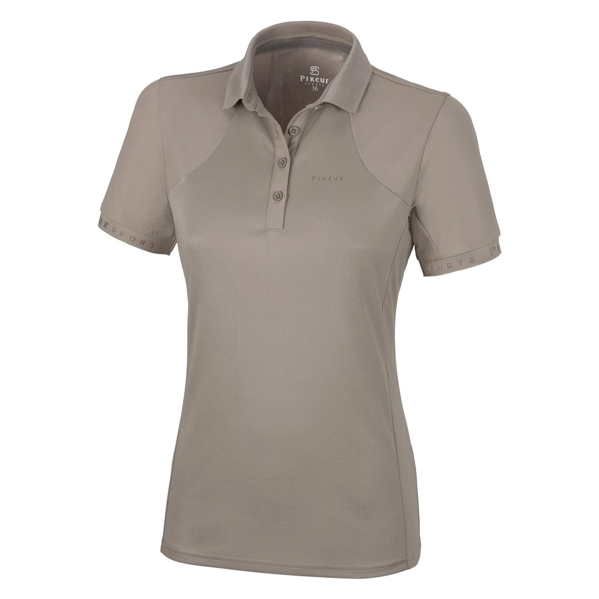 PIKEUR Sports Poloshirt Greige - FRZ Pferdesport