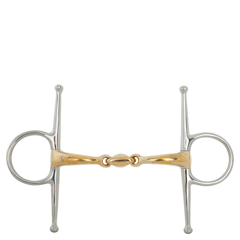 BR Knebeltrense doppelt gebrochen Soft Contact 12 mm kurze Shanks, 12,5