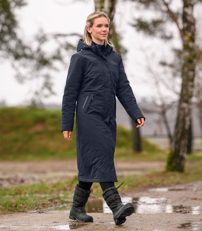 Waldhausen Winter Performance Reitmantel tiefblau