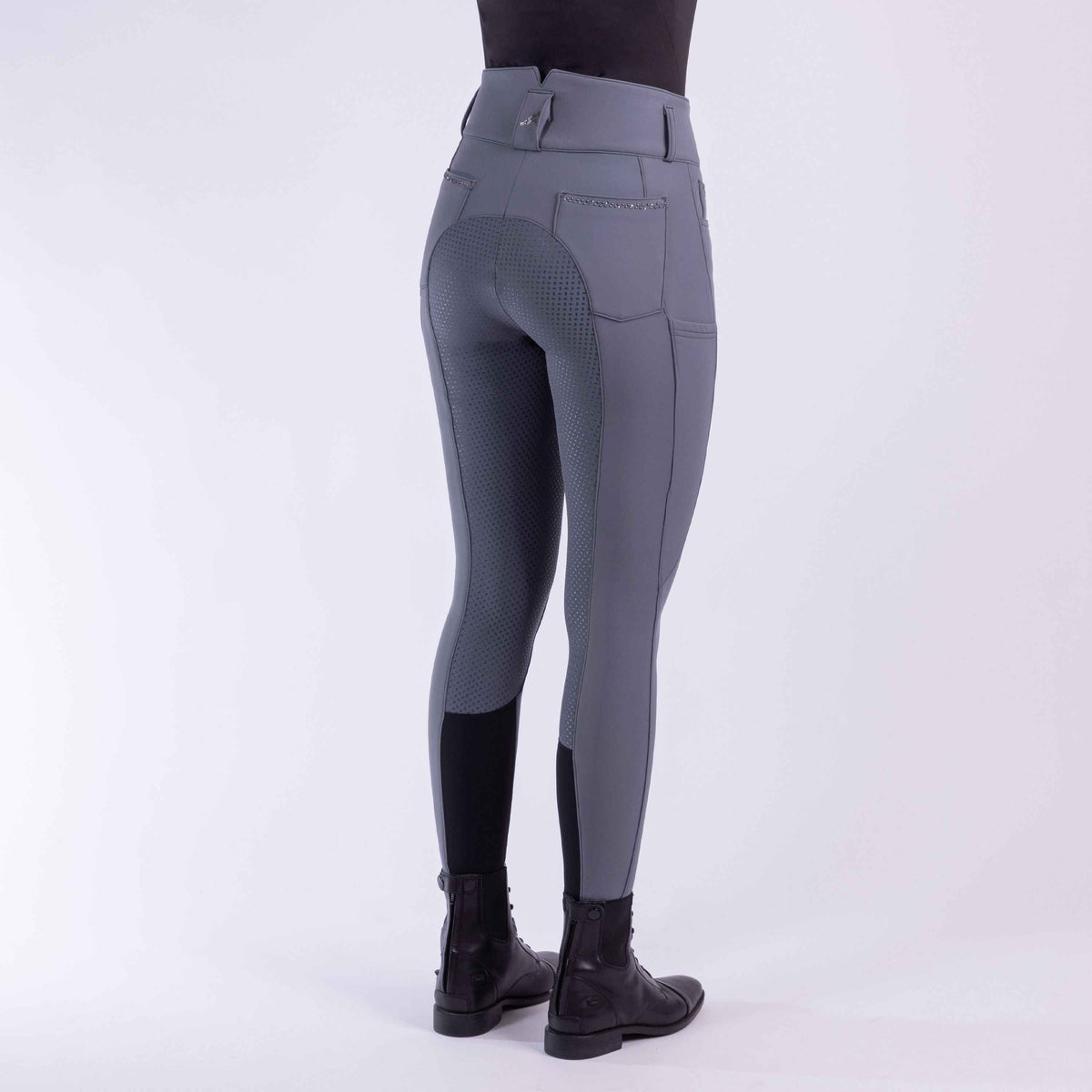 Euro-Star Softshellreithose ESAmare Fullgrip Magnet Grey 36 - FRZ Pferdesport