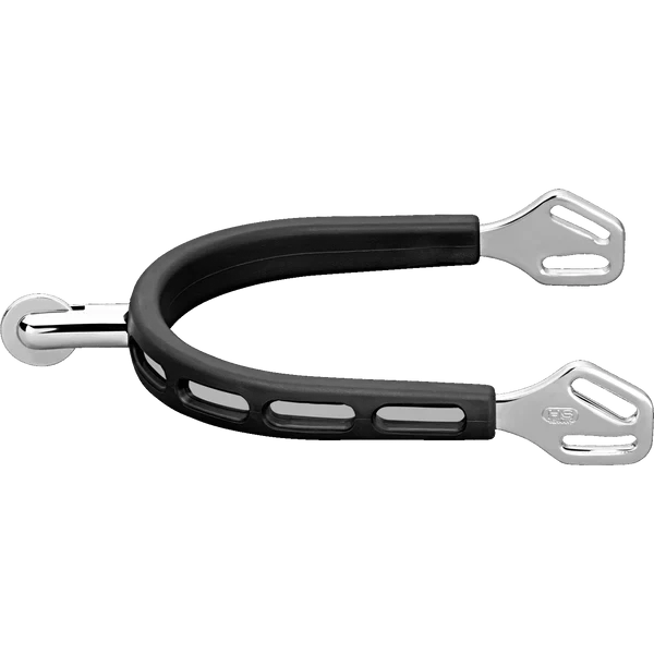 Sprenger ULTRA fit EXTRA GRIP Sporen - Edelstahl rostfrei, 30 mm abgerundet mit kleinem Ballrad - FRZ Pferdesport