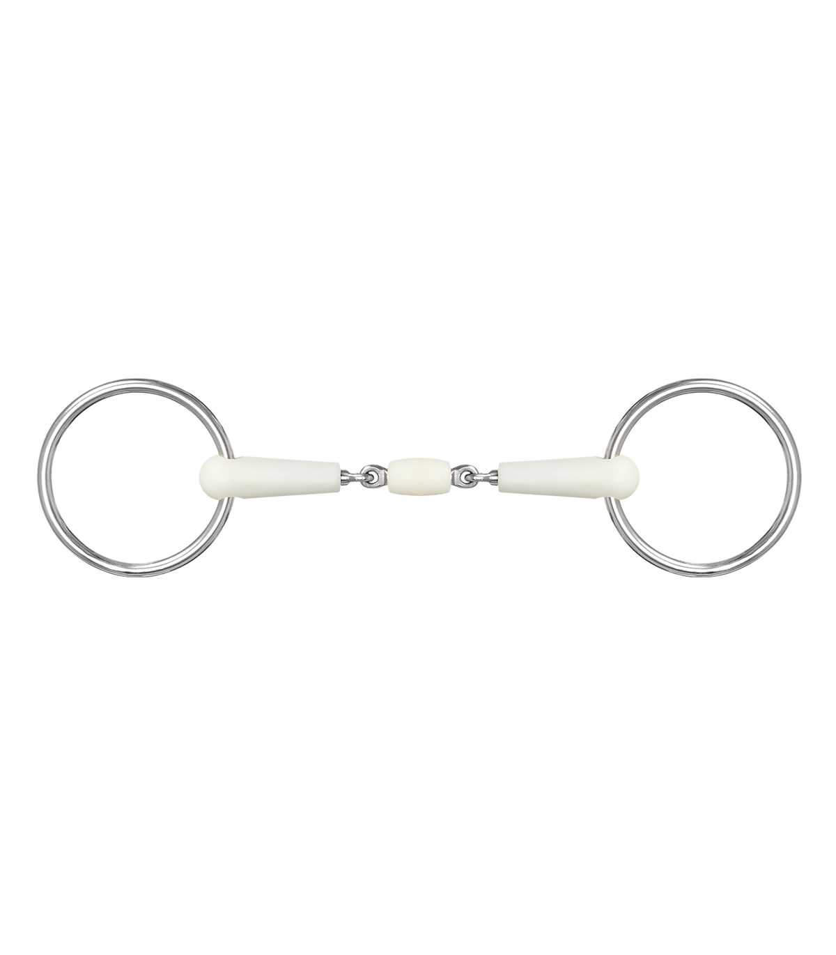 HAPPY MOUTH Rollgebiss doppelt gebrochen 14,5 cm - FRZ Pferdesport