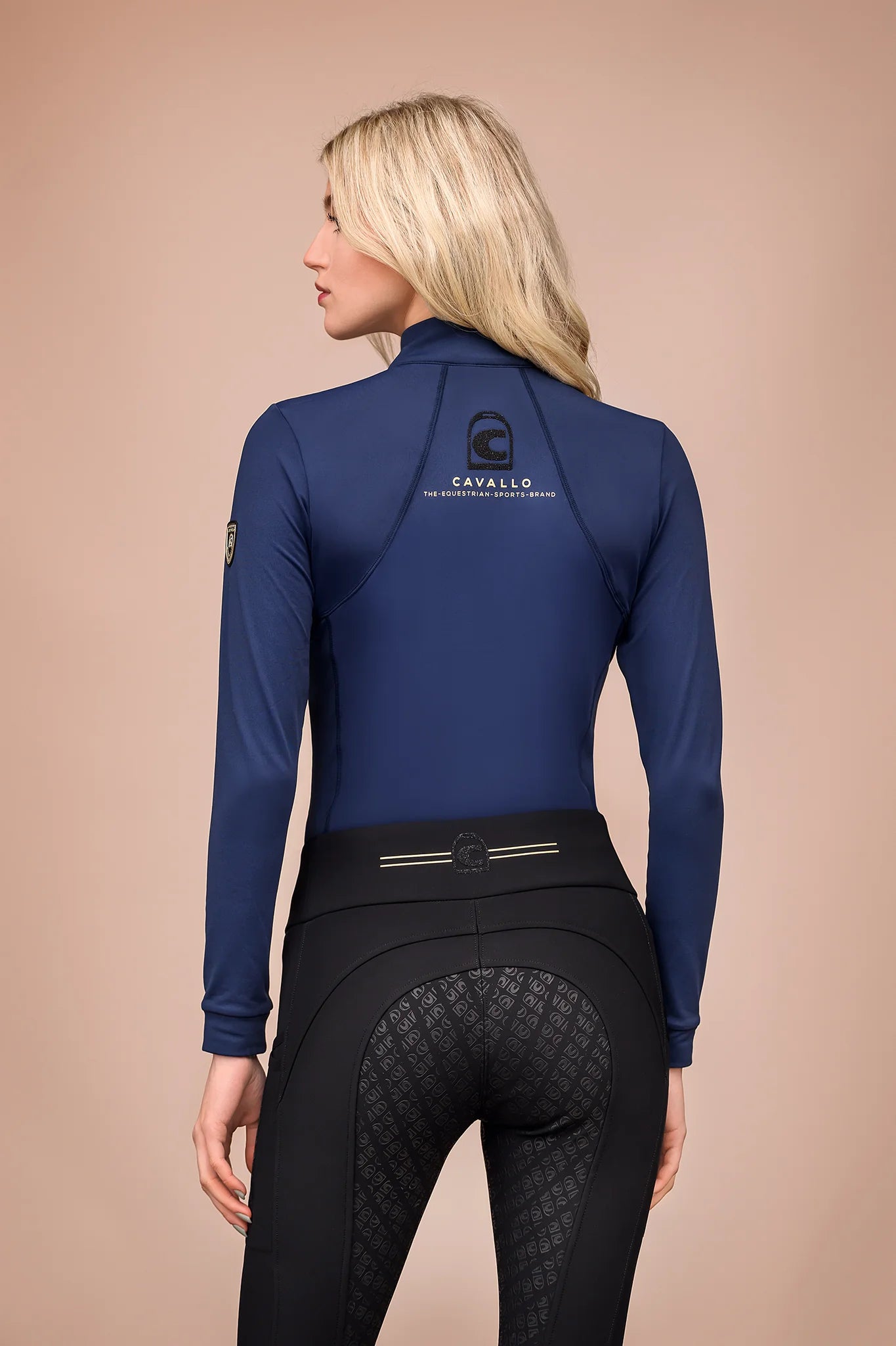 Cavallo Winterreitleggings CAVALLOANA Schwarz 32