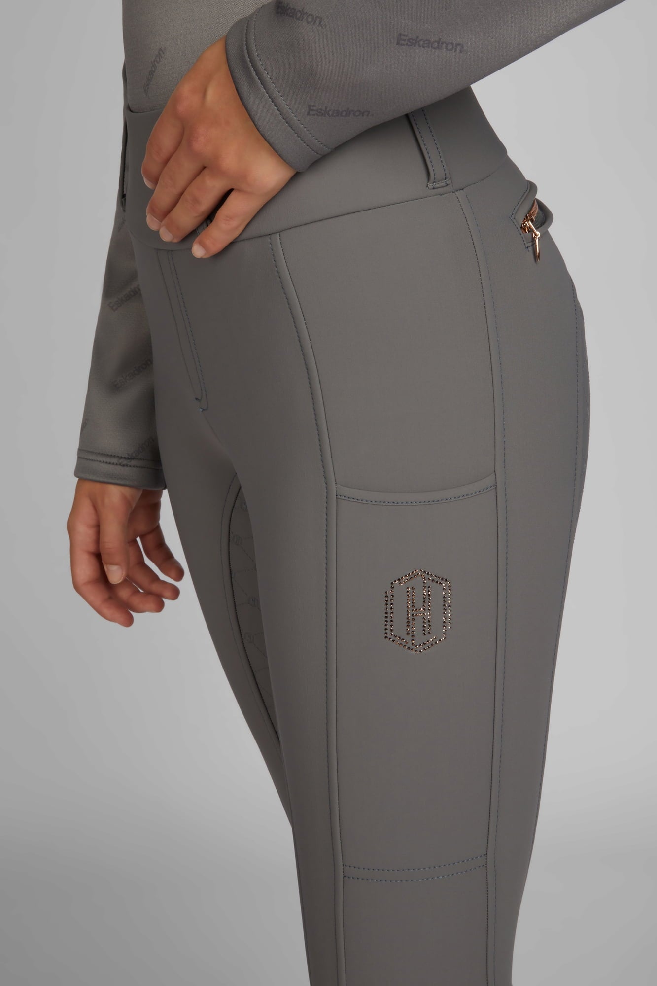 Eskadron Winterreitleggings Pro Earl Grey XS