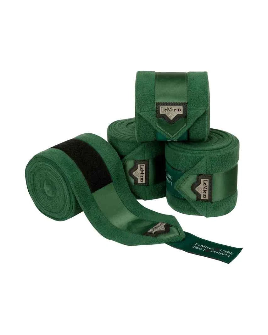 Lemieux Fleecebandagen Loire Hunter Green - FRZ Pferdesport
