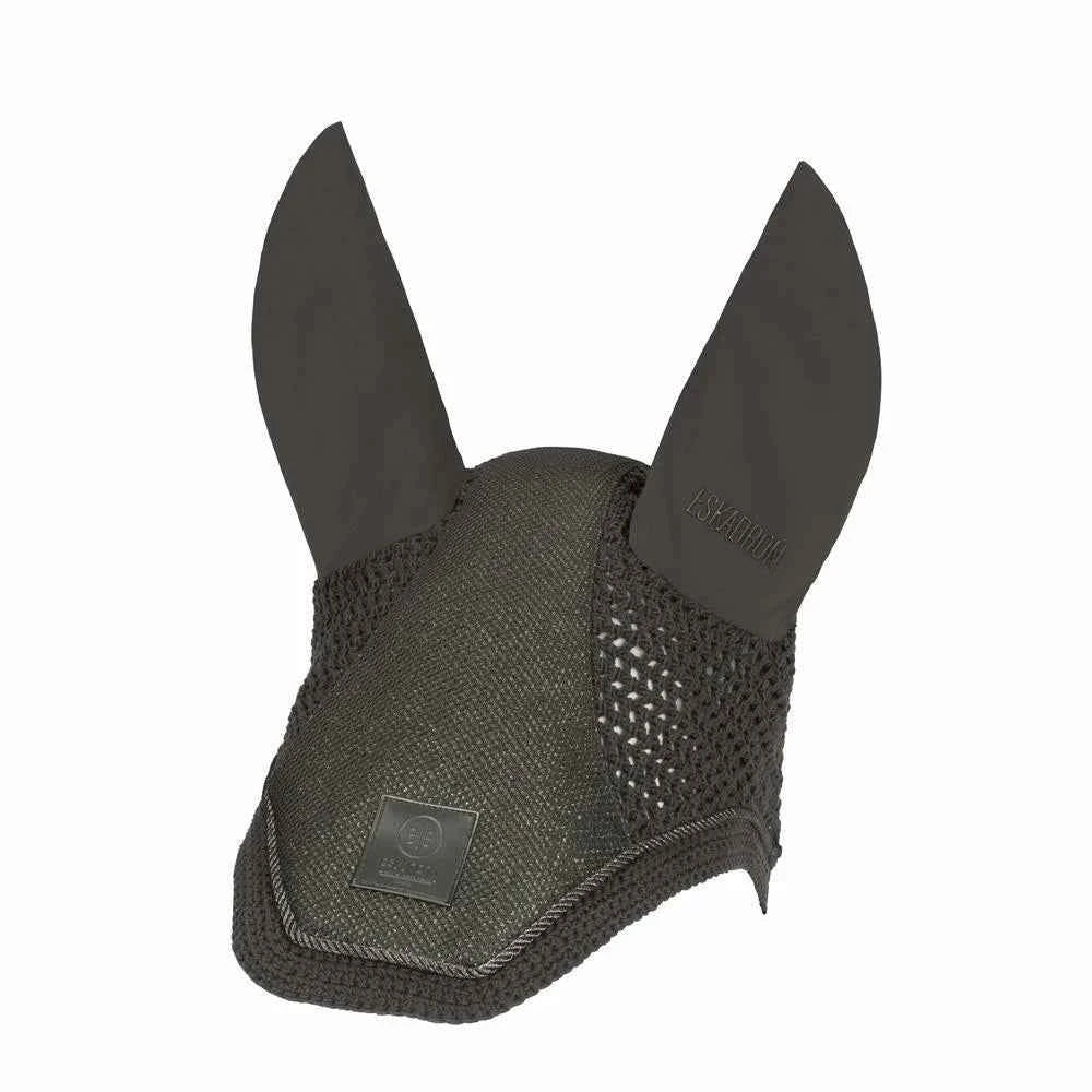 Eskadron Essence Fliegenohren Glitter Mesh Sport darkolive WB - FRZ Pferdesport