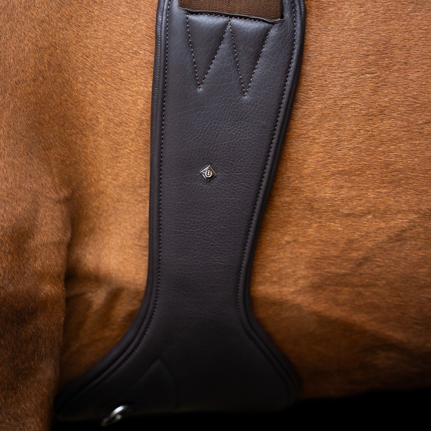 Imperial Riding Sattelgurt Anatomic Leder 125cm braun