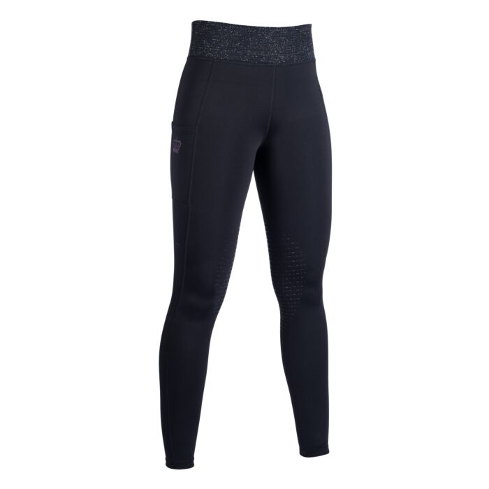 HKM Reitleggings Lavender Bay Kniegrip