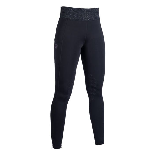 HKM Reitleggings Lavender Bay Kniegrip