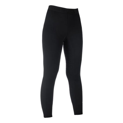 Reitleggings -Tabea- Silikon-Vollbesatz Schwarz