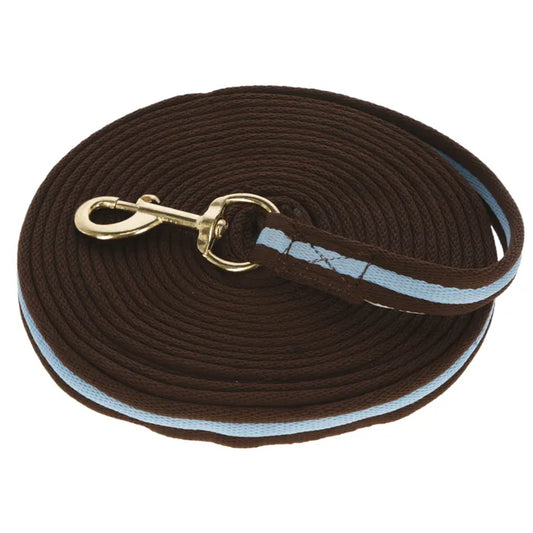 Kerbl Softlonge 8m braun/hellblau