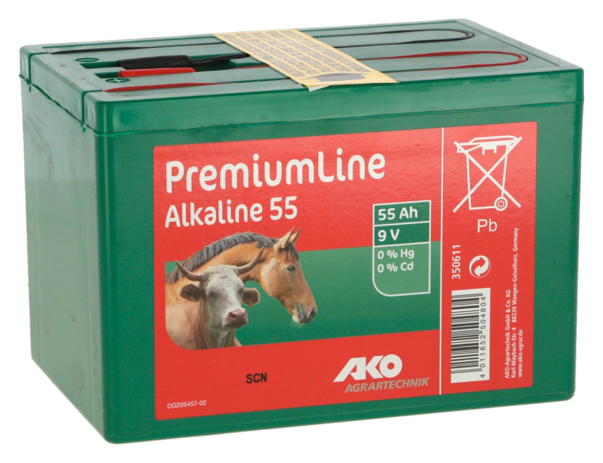 AKO Alkaline Trockenbatterie 9 Volt