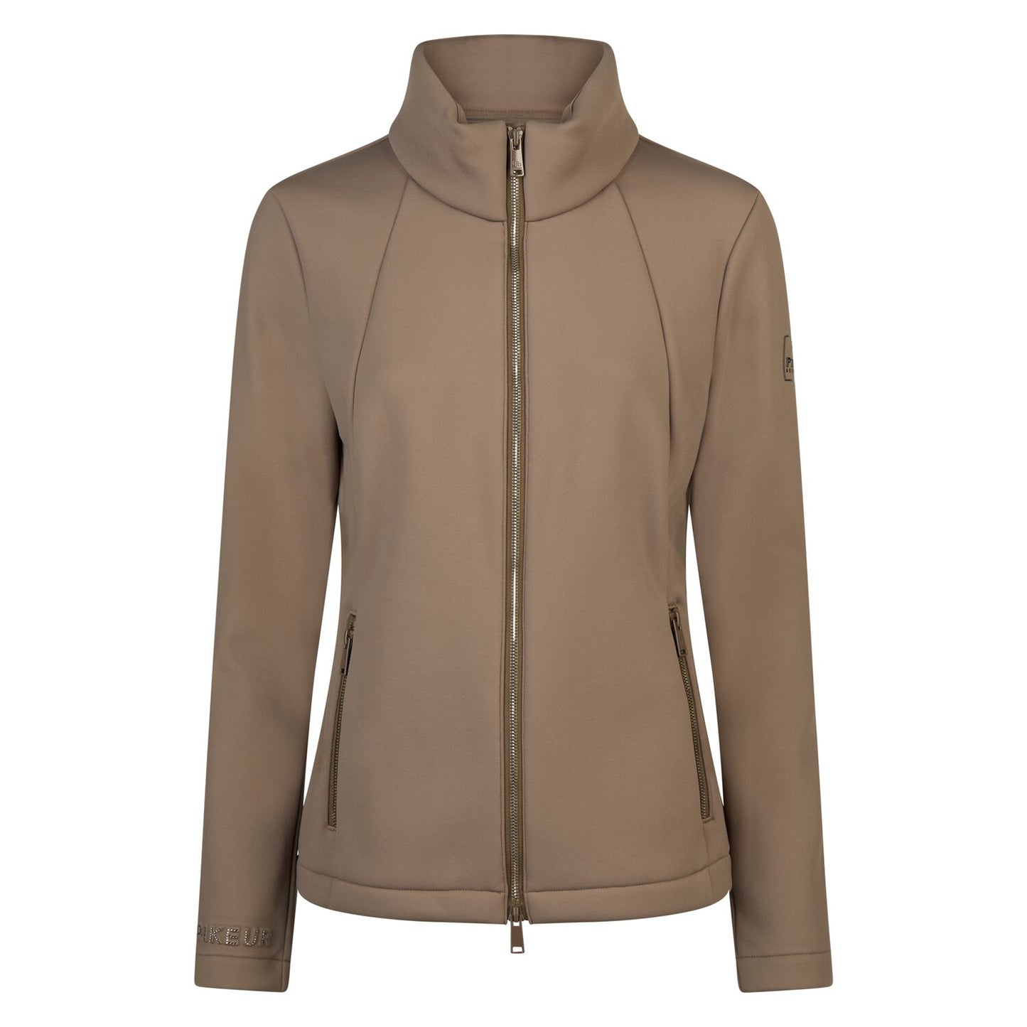 Pikeur Selection Tech-Fleecejacke slate brown