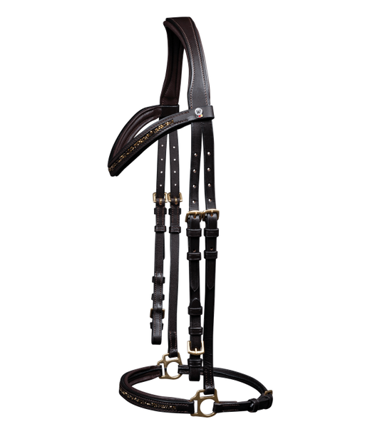 Waldhausen Island Trense Ice Crystal braun