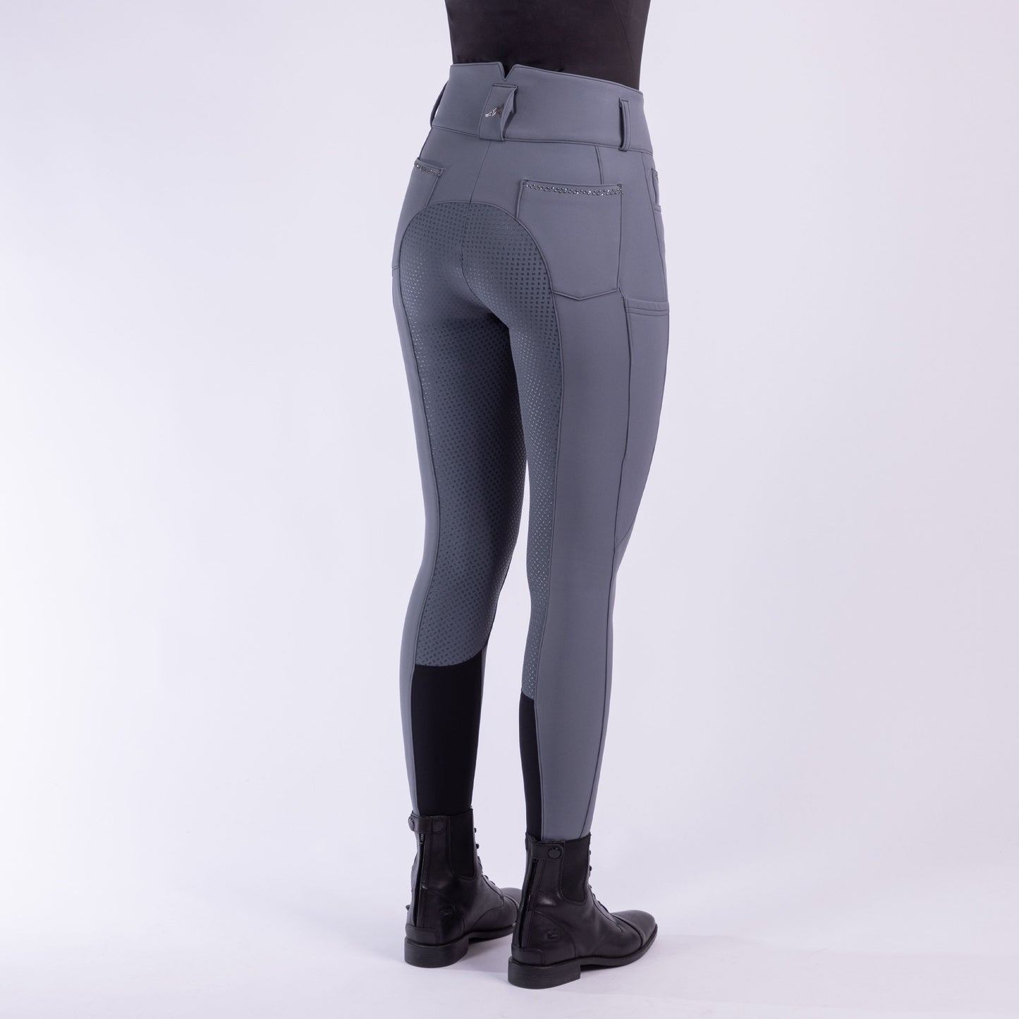 Euro-Star Softshellreithose ESAmare Fullgrip Magnet Grey 36