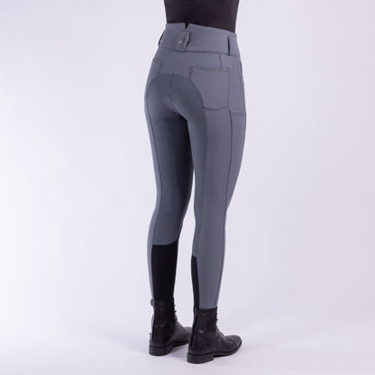 Euro-Star Softshellreithose ESAmare Fullgrip Magnet Grey 36