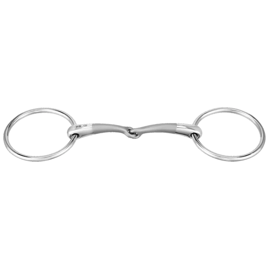 Sprenger SATINOX Wassertrense einfach gebrochen - Edelstahl rostfrei 14mm