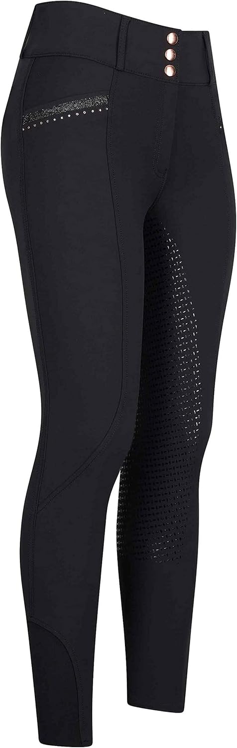 Imperial Riding Reithose IRHDiva Capone Fullgrip Black