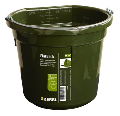 Kerbl Futter- und Wassereimer FlatBack