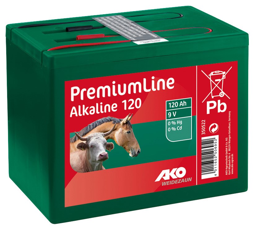 AKO Alkaline Trockenbatterie 9 Volt