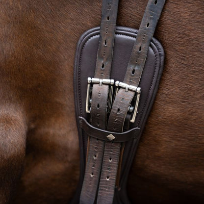 Imperial Riding Kurzgurt Anatomic Leder 70cm braun