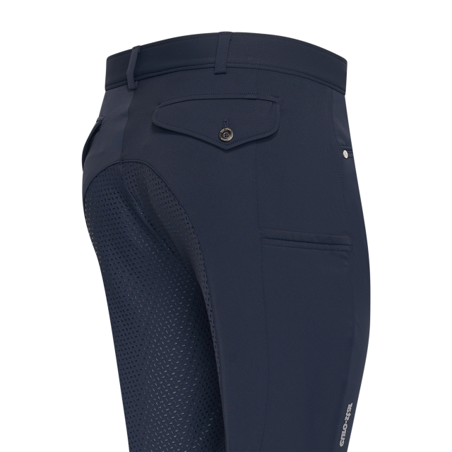 Euro-Star Herren Winterreithose Camillo Fullgrip Navy 44