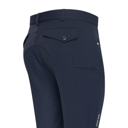 Euro-Star Herren Winterreithose Camillo Fullgrip Navy 44