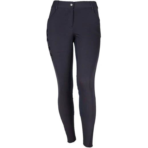 HKM Reithose Buenos Aires mit Silikon Vollbesatz Deep Blue