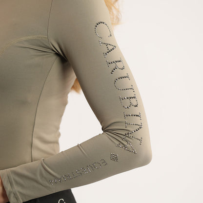 Carubina Funktionsshirt CAPORTO LIMITED EDITION CRYSTAL SPARKLE