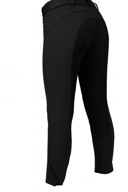 Busse Winterreithose Softshell Schwarz 84