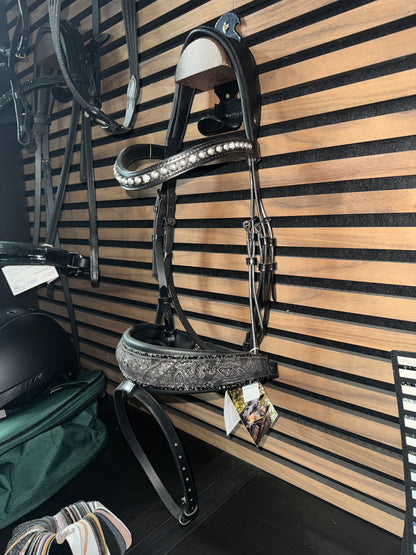 Otto Schumacher Trense Tokio Gr. 2 - Backenstücke Gr. 1 schwarze Beschläge