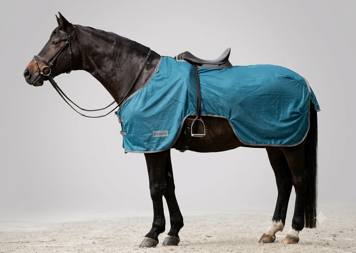 Waldhausen Fliegenausreitdecke Protect – Optimale Insektenabwehr für sommerliche Ausritte - FRZ Pferdesport