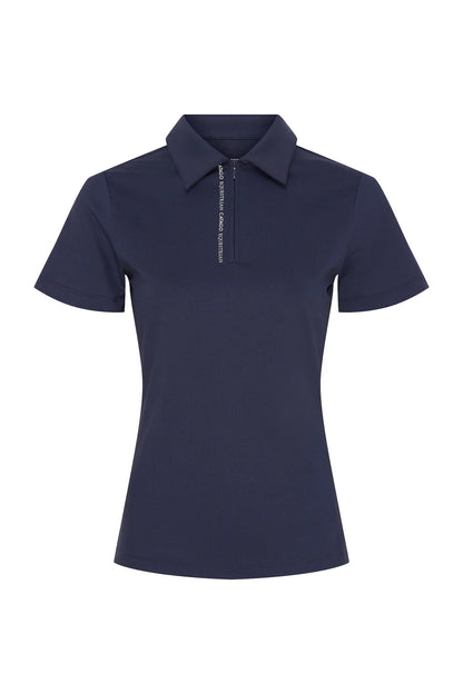 Catago Zip-Poloshirt Nash Navy