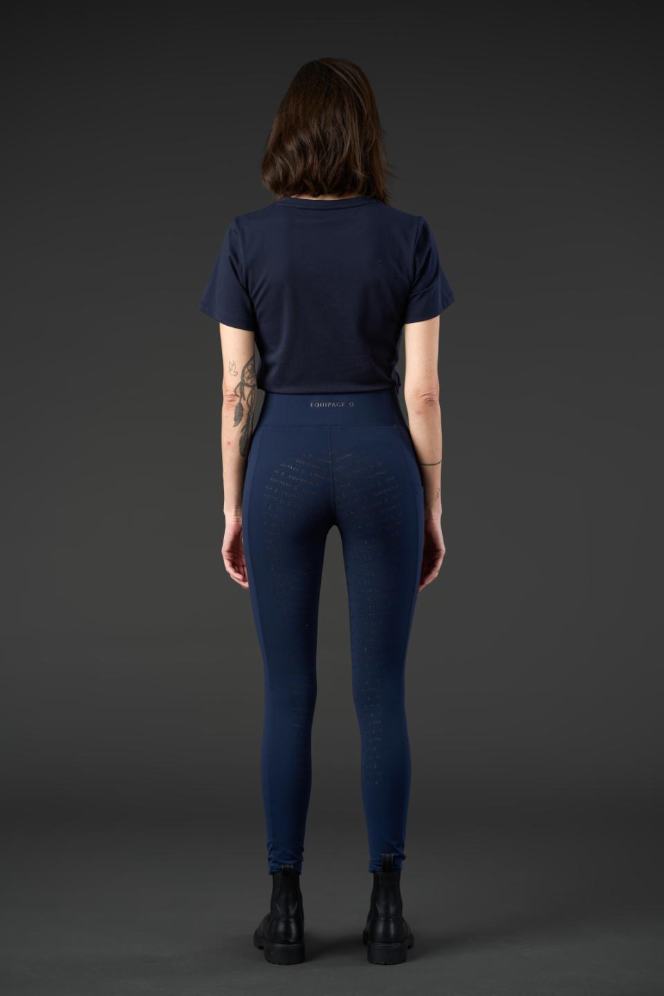 Equipage Reitleggings EQ Tawny Fullgrip navy