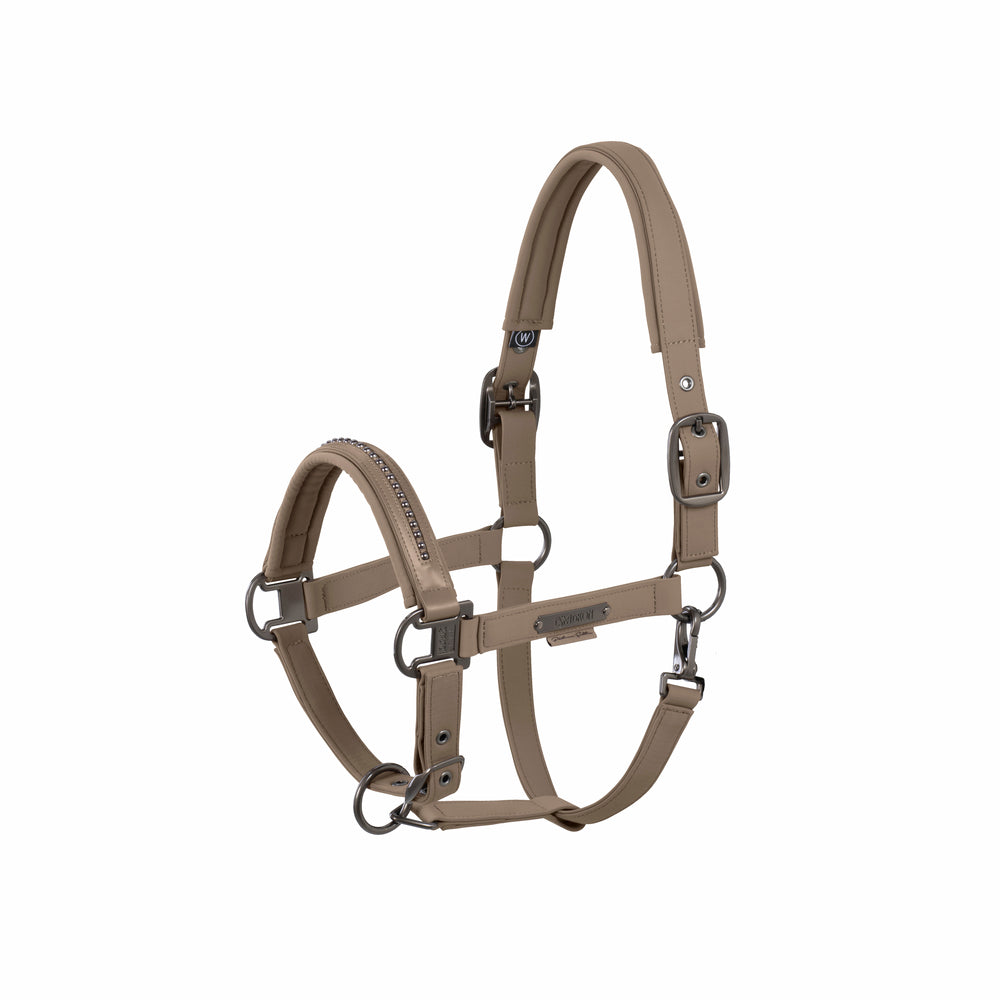 Eskadron Softshell Halfter Pearls Double Pin Platinum 25