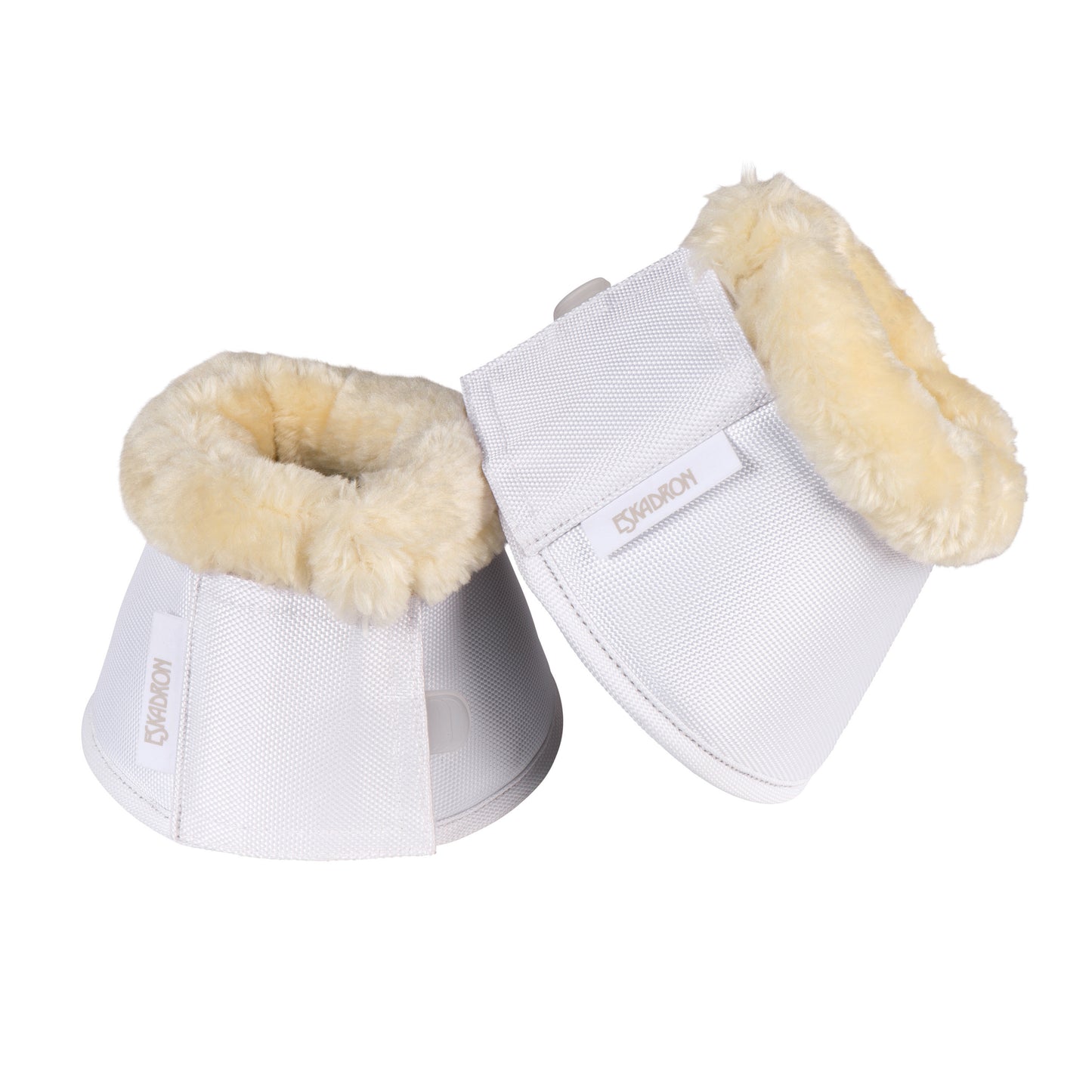 Eskadron Hufglocken Fauxfur Weiß