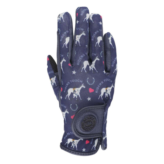 USG Kinderhandschuhe Joana Pferdeprint