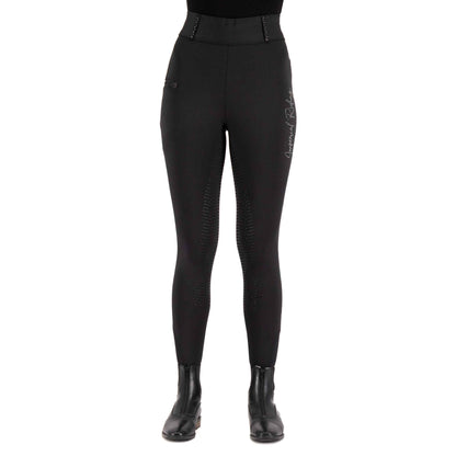 Imperial Riding Kinder Winterreitleggings IRHComfi schwarz 116