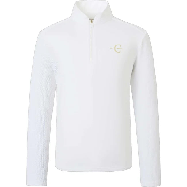 Covalliero Turniershirt SS26 Kinder Lange Ärmel Weiß