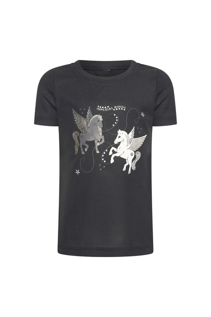Imperial Riding Kinder T-Shirt IRHStar Sky Schwarz 128