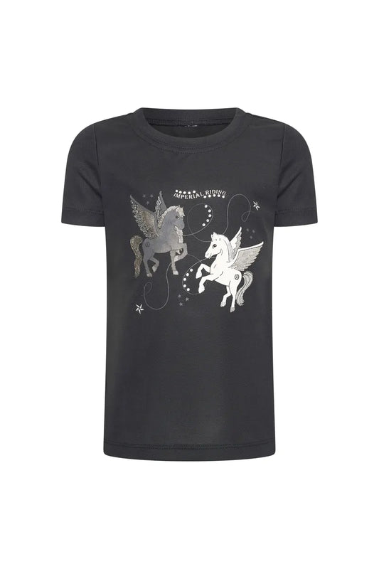 Imperial Riding Kinder T-Shirt IRHStar Sky Schwarz 128